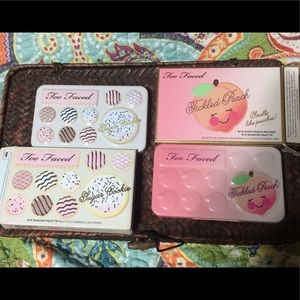 Too Faced Sugar Cookie & Tickled Peach palettes